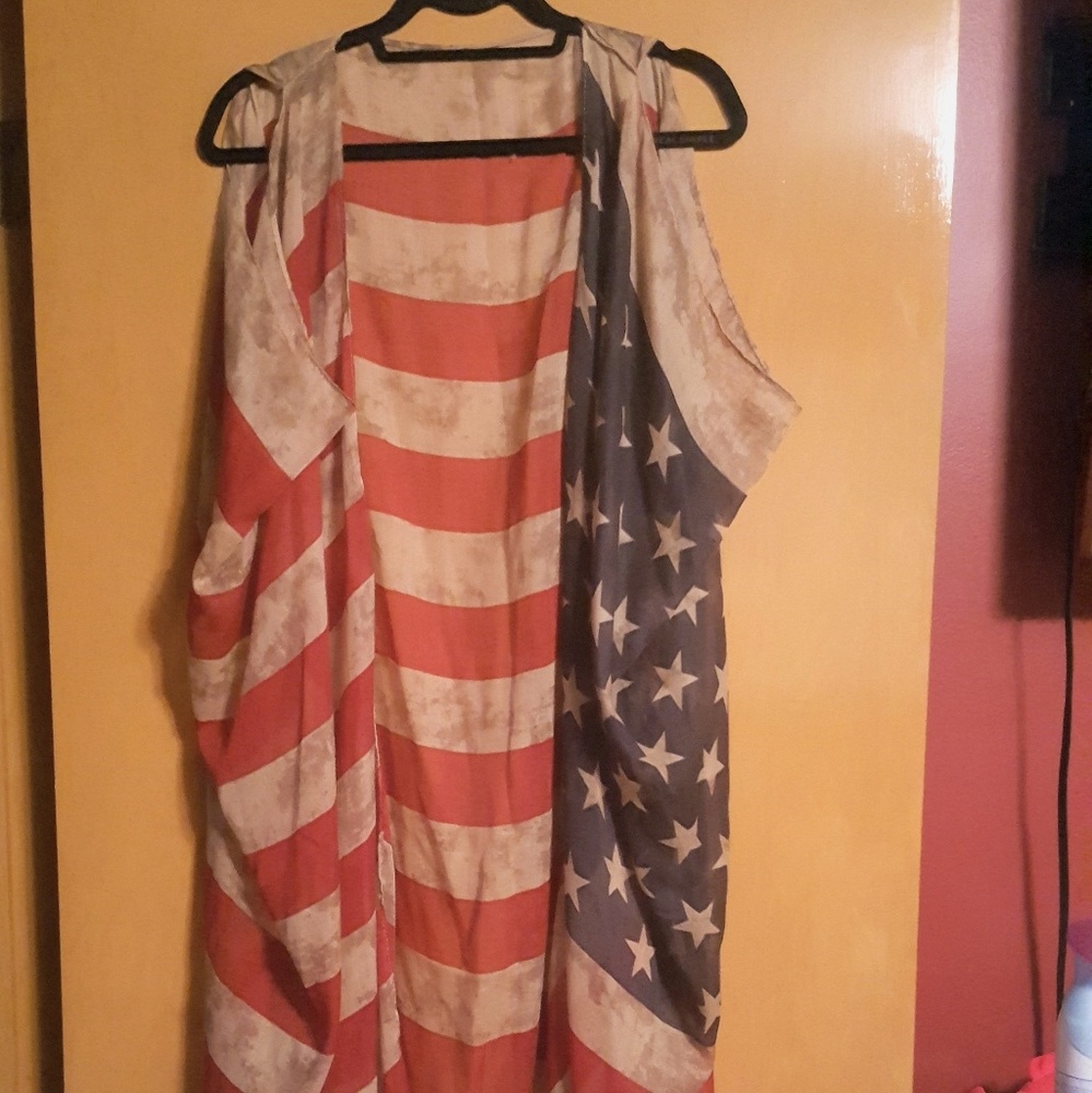 Patriotic  Flag Vest