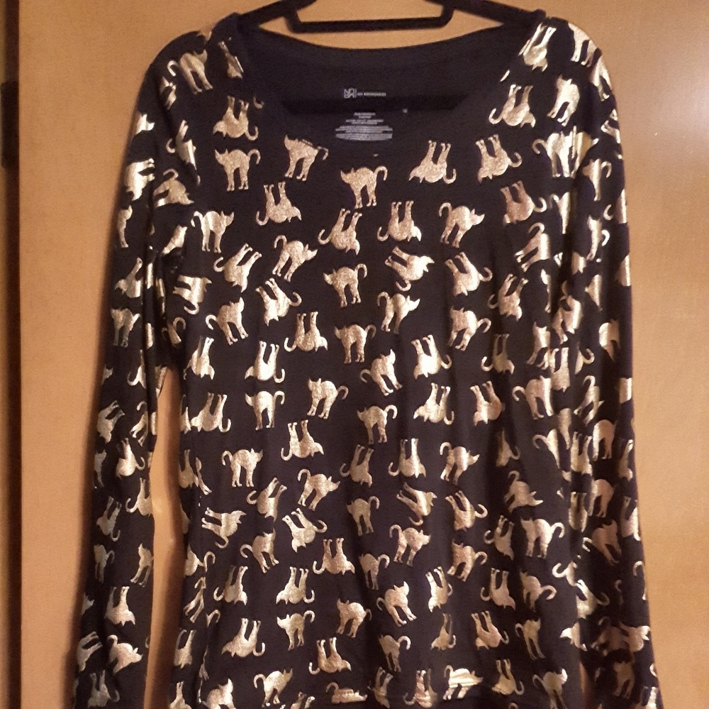 Large Black Cat Shirt