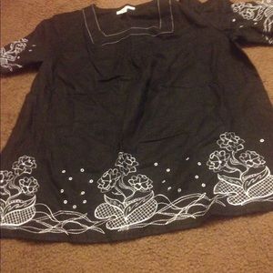 Women's size 12 JM collection blouse