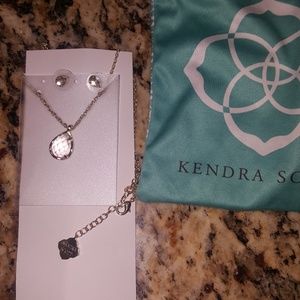 Kendra Scott kiri necklace Brody studs