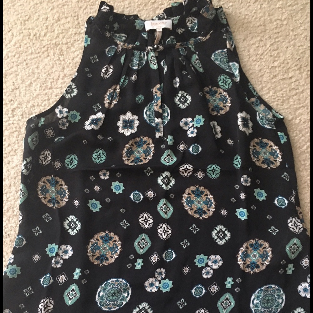 Laundry by Shelli Segal Sleeveless top size M
