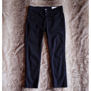 Rag & Bone Black Modele Legging Crop Jean 25