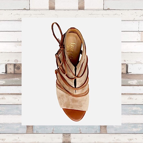 Franco Sarto Quintero Peep Toe Pumps - Picture 3 of 4