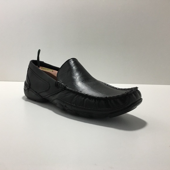 Apt. 9 - Mens Apt. 9 Shoes 10 Slip On Loafers Black Leather from Kris's ...