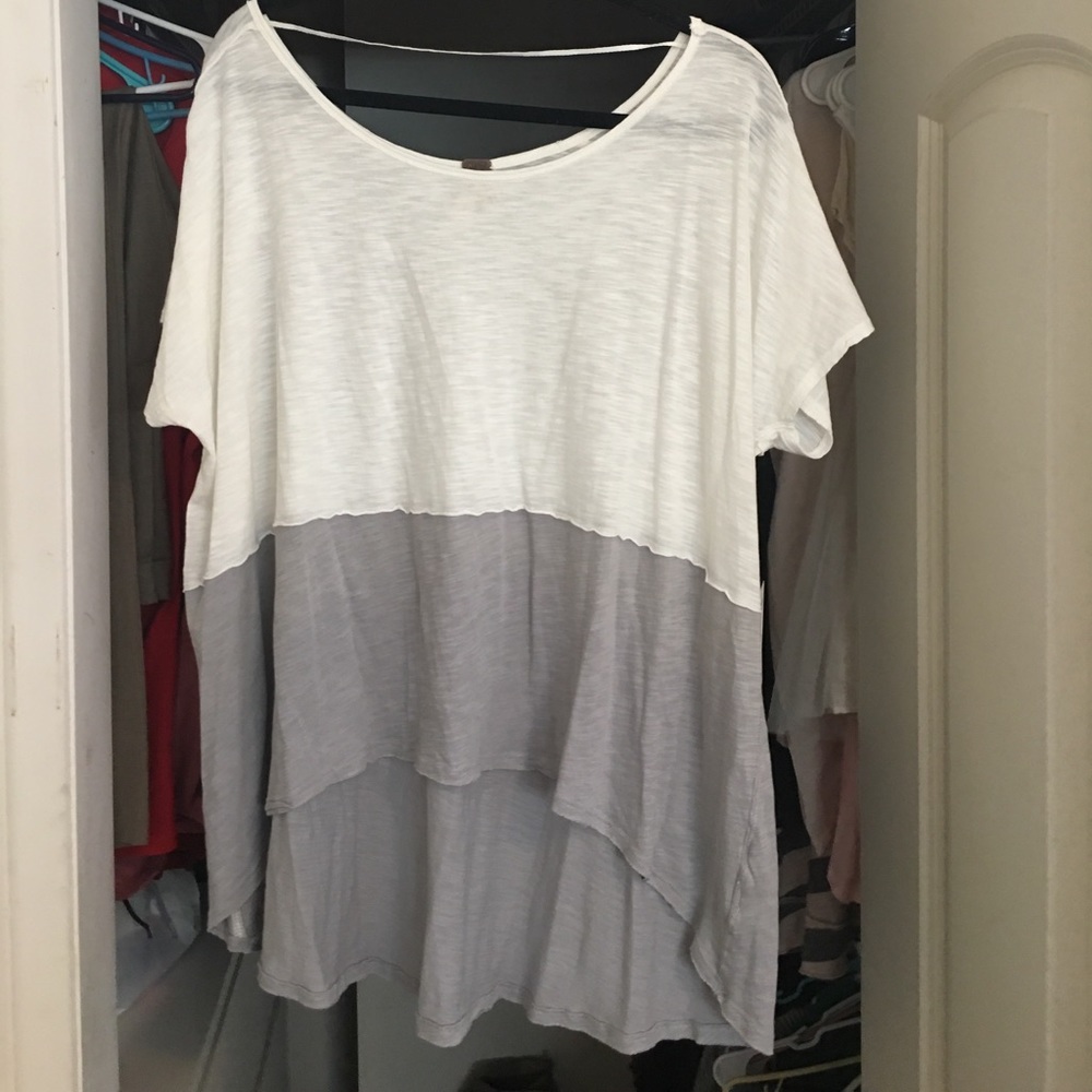 We The Free high low shirt