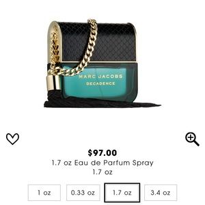 Marc Jacobs Decadence Eau De Parfum Spray 1.7 oz