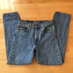 HIGH WAISTED LEVI'S 505 JEANS
