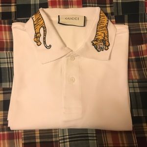 Gucci Tiger Polo Shirt