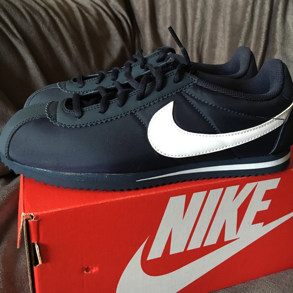 ❌SOLD❌ Nike Cortez Navy Blue Nylon