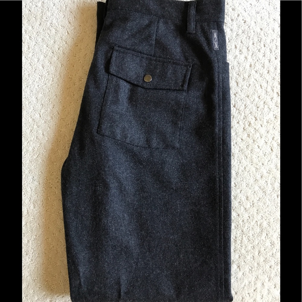 Armani Exchange A/X wool/polyester pants