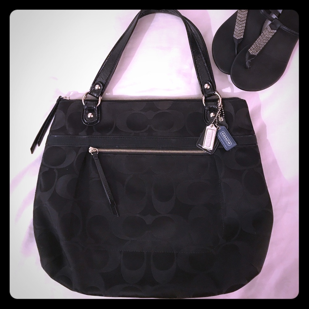 Gorgeous Black Coach purse