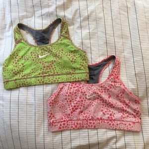 Nike Dri-Fit Racerback sports bras