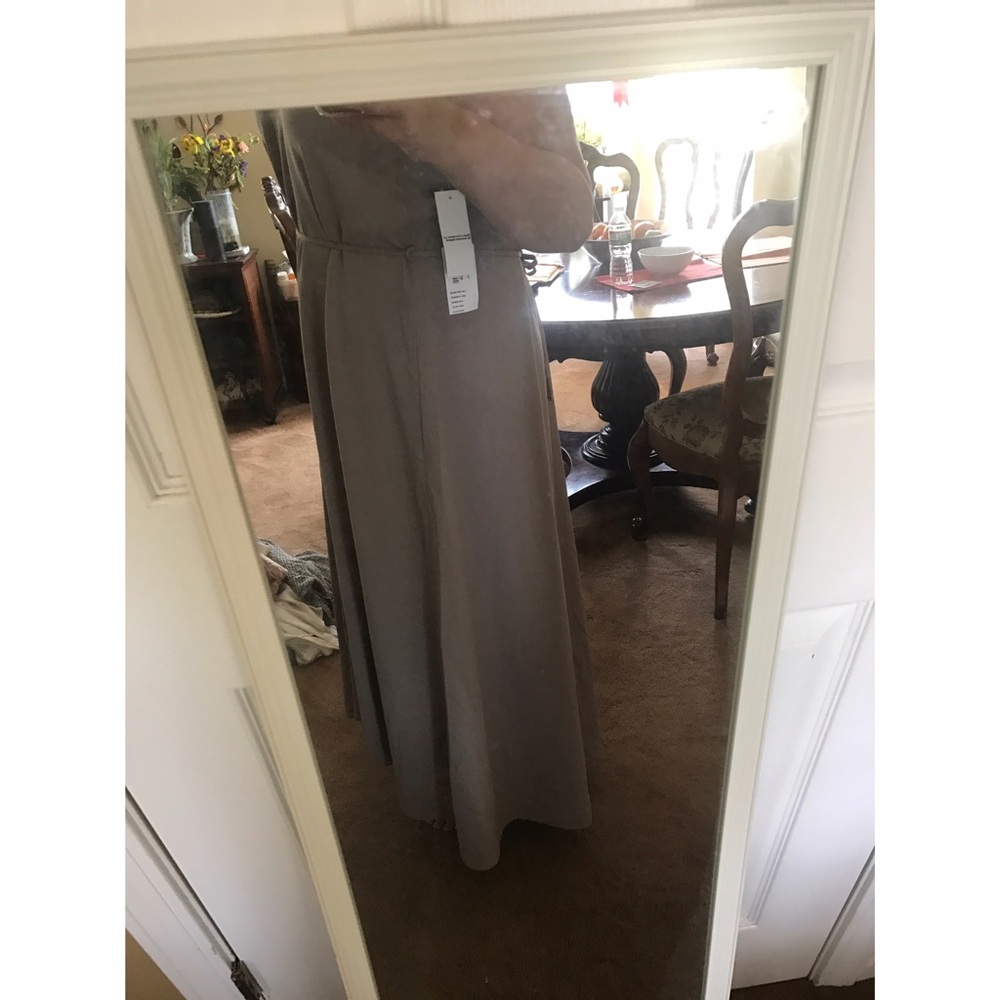 American Apparel / Taupe Maxi Dress - Picture 4 of 6