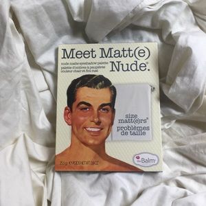 theBalm Meet Matt(e) Nude Palette