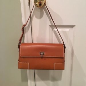 Lambertson Truex vintage camel bag