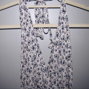 Floral Halter Romper