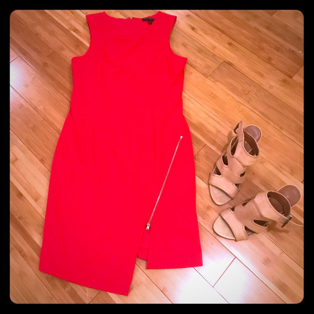 Banana Republic Red sheath dress. Size 6