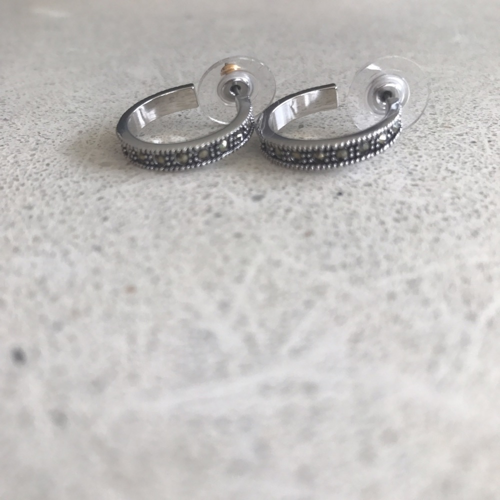 Embellished Hoop Earrings