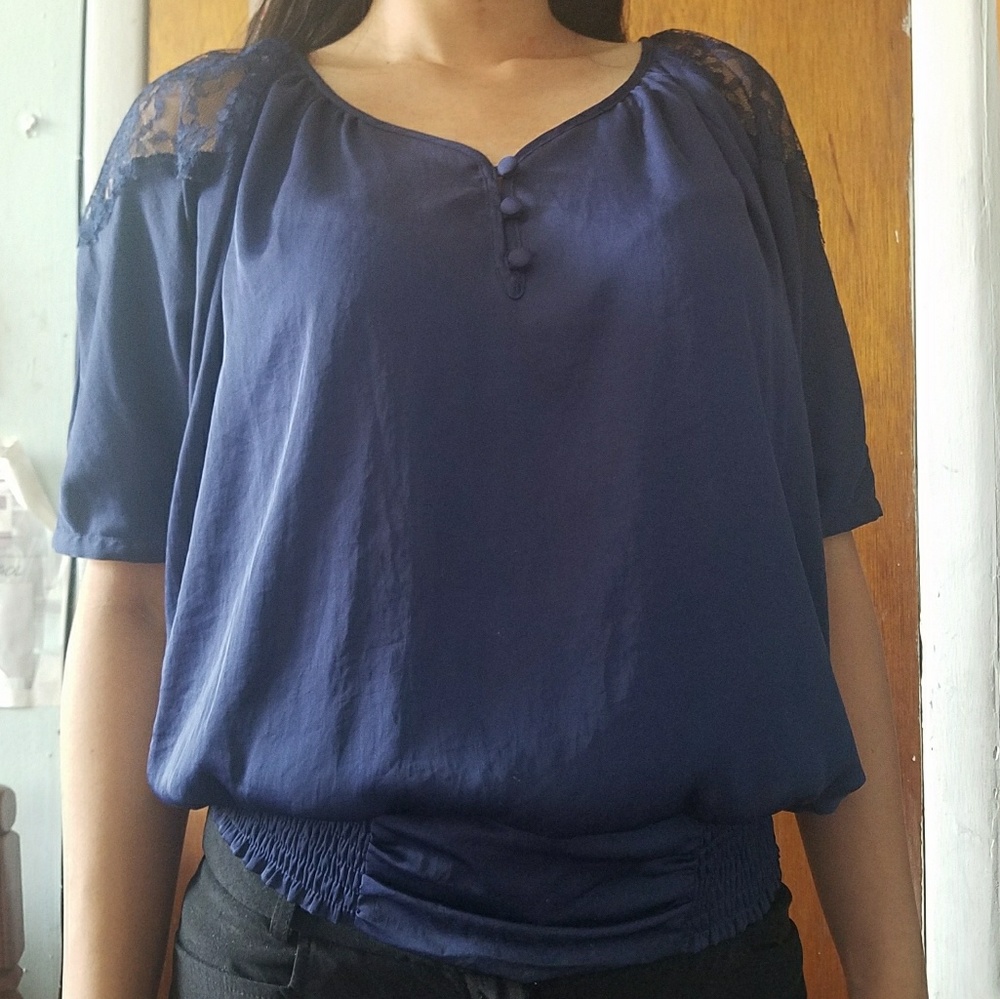 Blue blouse