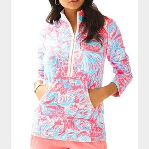 Lilly Pulitzer Popover - Pink Sun Ray Summer Siren