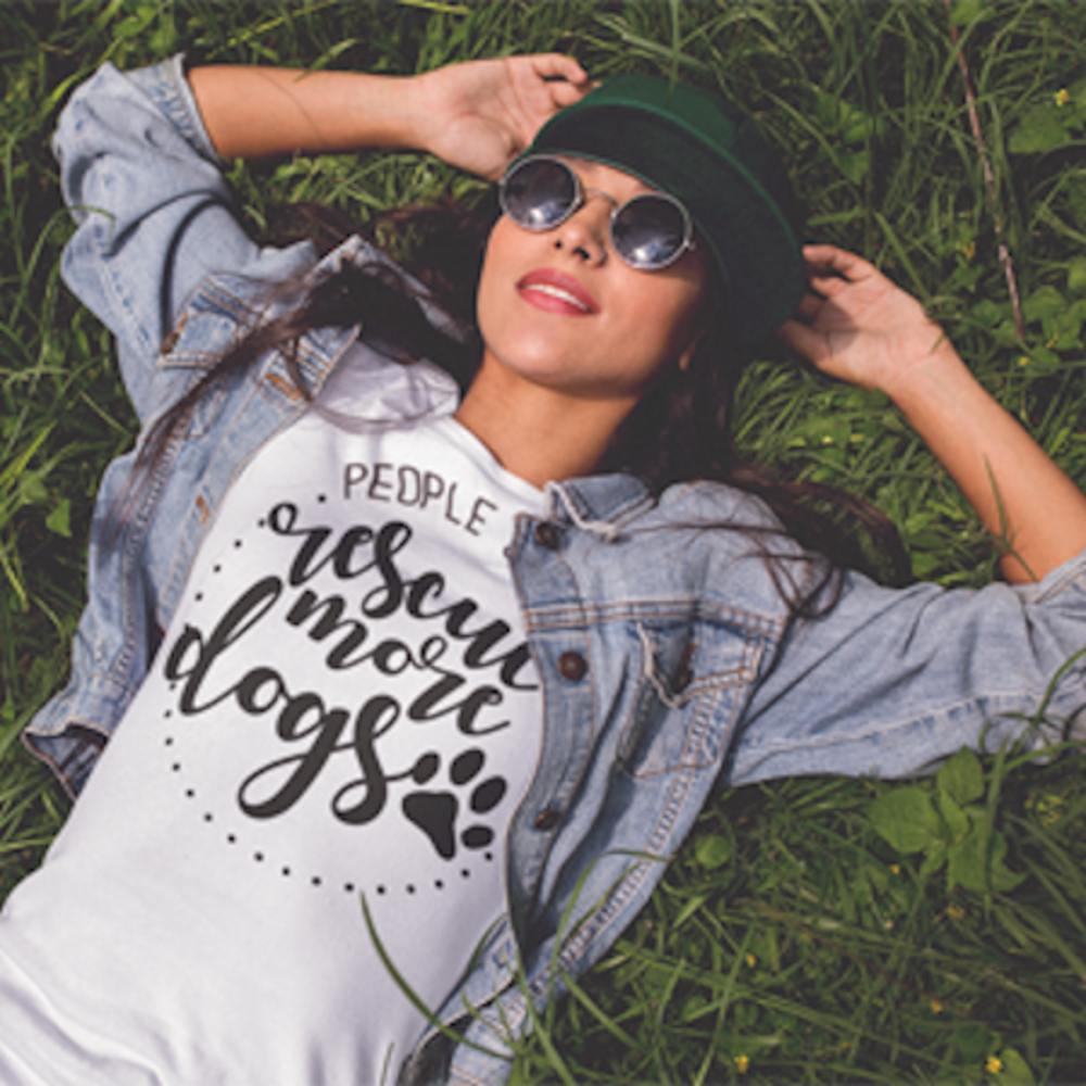 • Wholesale • 3 Pack • People Suck Rescue Dogs Tee