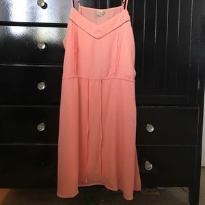 Light pink summer dress