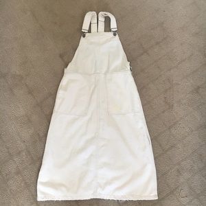 Zara Denim Overall Dress