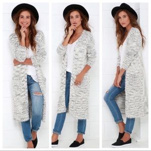 Nasty Gal Knit Duster Cardigan
