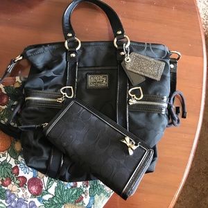Coach purse and wallet