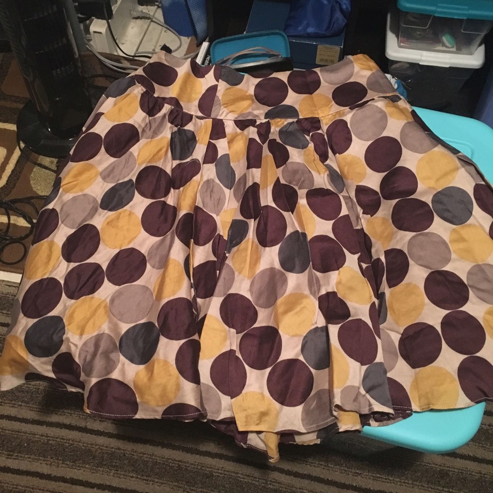 Polka dot mini skirt forever 21