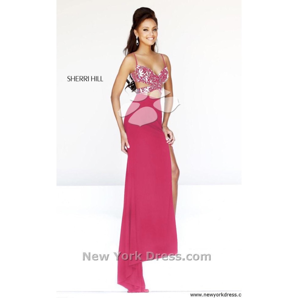 💗BEAUTIFUL NWOT SHERRI HILL LONG  GOWN PROM 21332