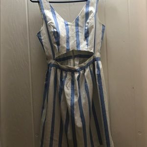 striped formal dress forever 21