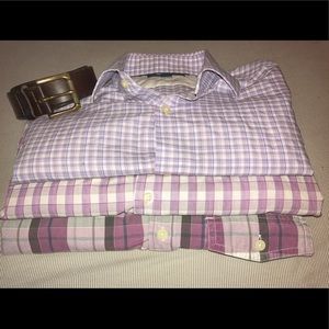 Three (3) Men's Banana Republic Button Down Shirts