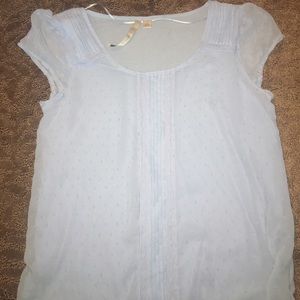 Periwinkle Textured Blouse