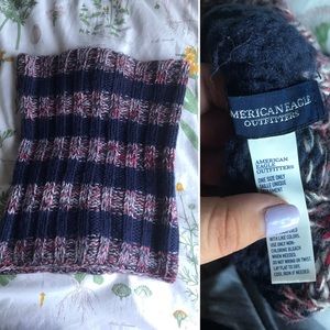 AE knit infinity scarf