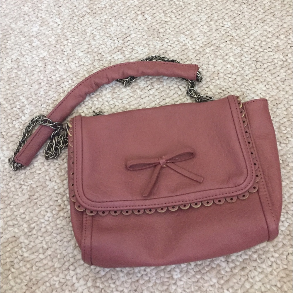 Dusty rose purse