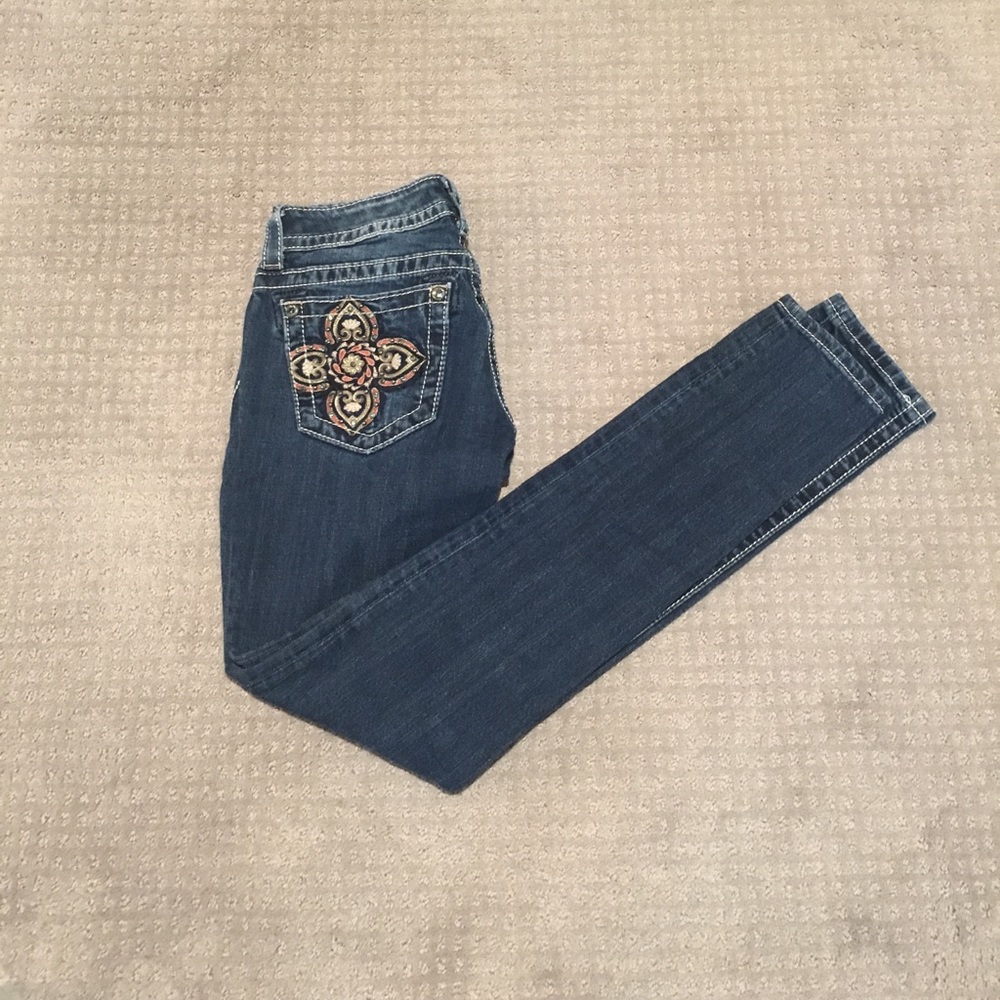 PRICE DROP Miss Me skinny jeans size 26 - Picture 1 of 4