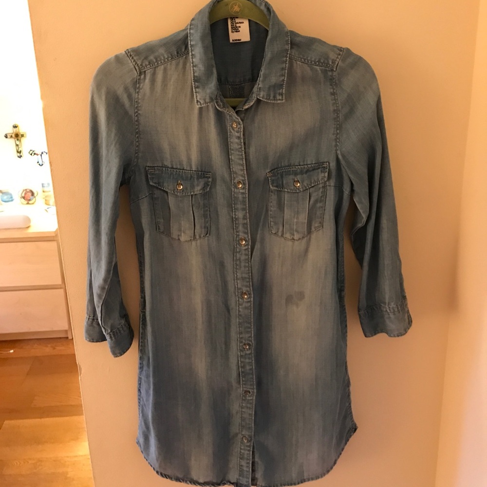 &DENIM button down shirt