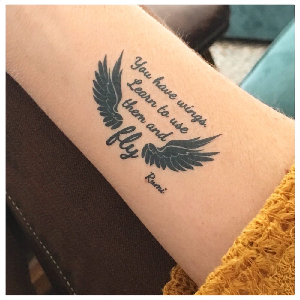 NWT 2 pack Rumi Temporary Tattoo