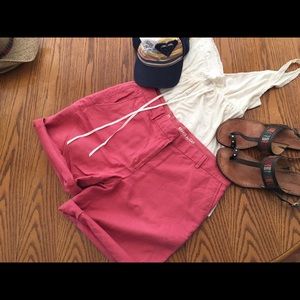 Gap Boyfriend Rollup Khakis size 10