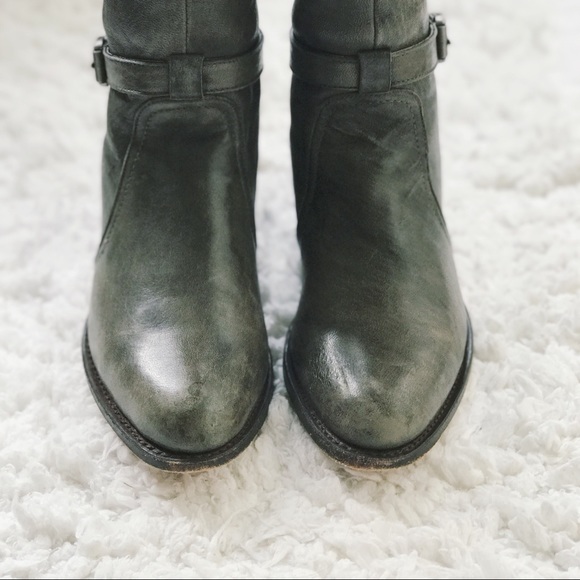 ⭐️Frye Dorado Riding Boot in Charcoal⭐️ - Picture 5 of 7