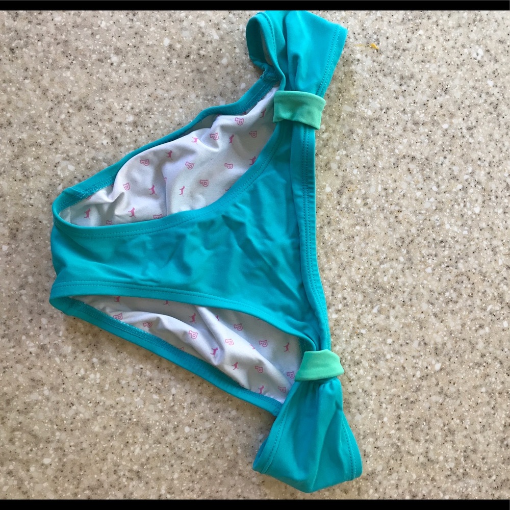 Victorias Secret PINK aqua bikini bottoms