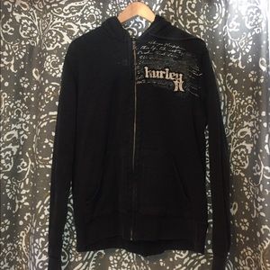 Hurley zip up hoodie