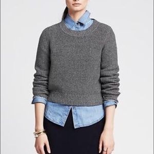 Banana Republic Cropped Sweater