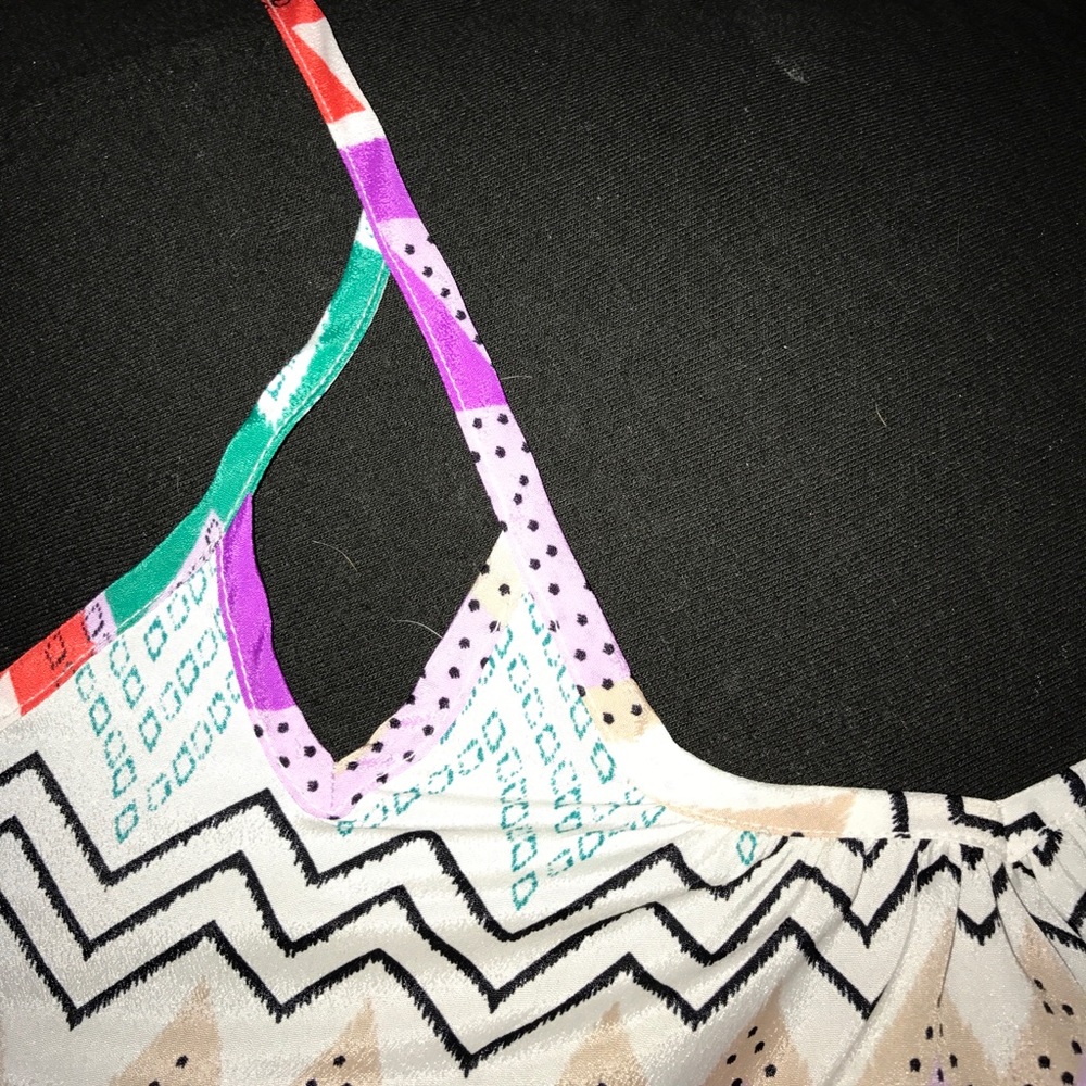 Lush Patterned Tank Top - Picture 4 of 4