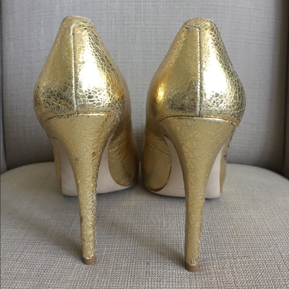 Bcbgeneration Gold Platform Heels - image 3