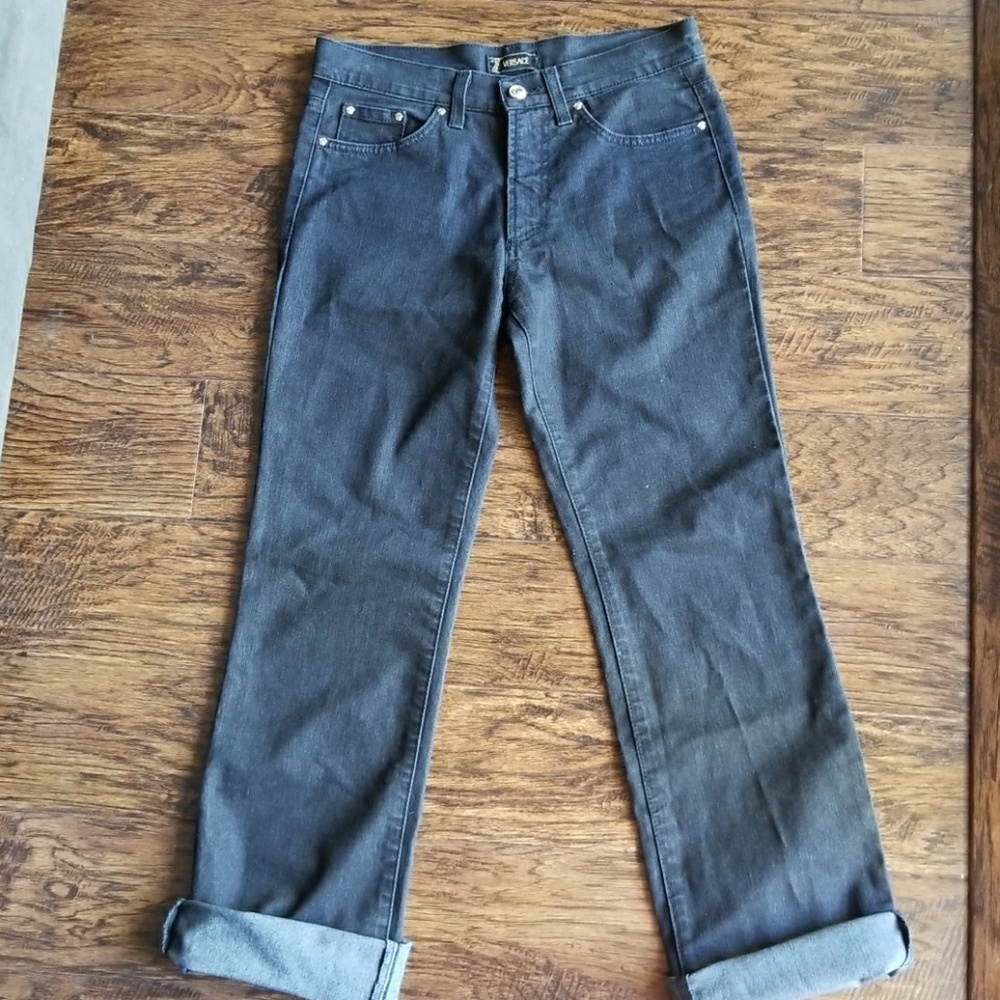 VERSACE Jeans Black Washed