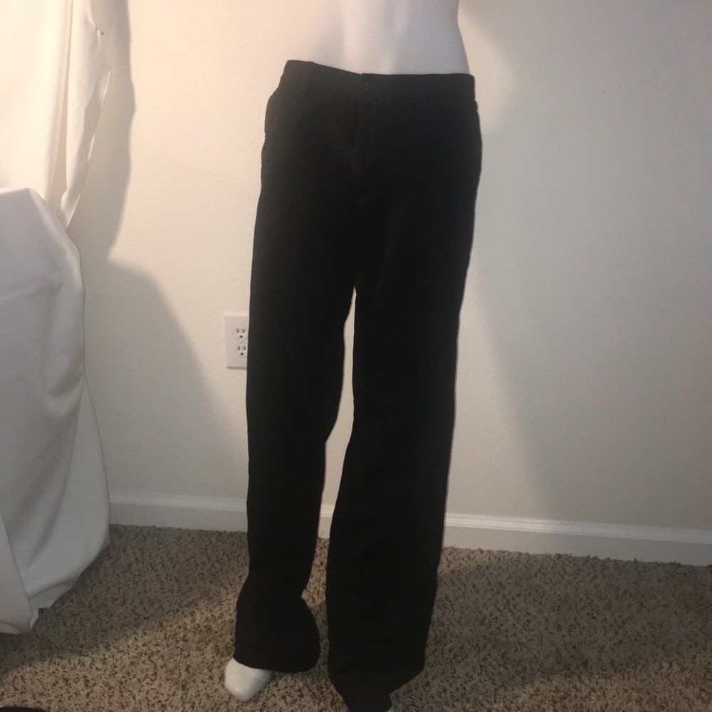 Black khakis size 32/32