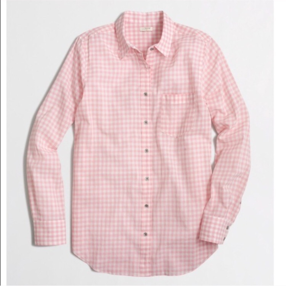 NWOT J Crew Gingham Shirt