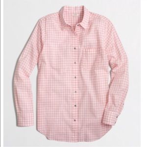 NWOT J Crew Gingham Shirt